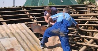 Демонтаж крыши в Сорочинске - стоимость работ от 713 рублей за м2